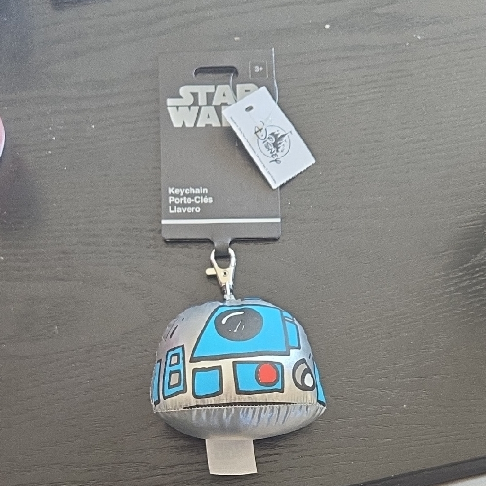 Star Wars R2-D2 Keychain - Blue and Gray